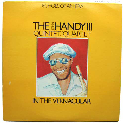 Cover of 'In The Vernacular' - John Handy